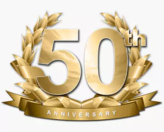 50th Year Anniversary Image