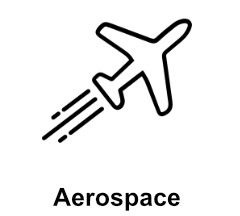 Image of an Airplane directing to Aerospace Page