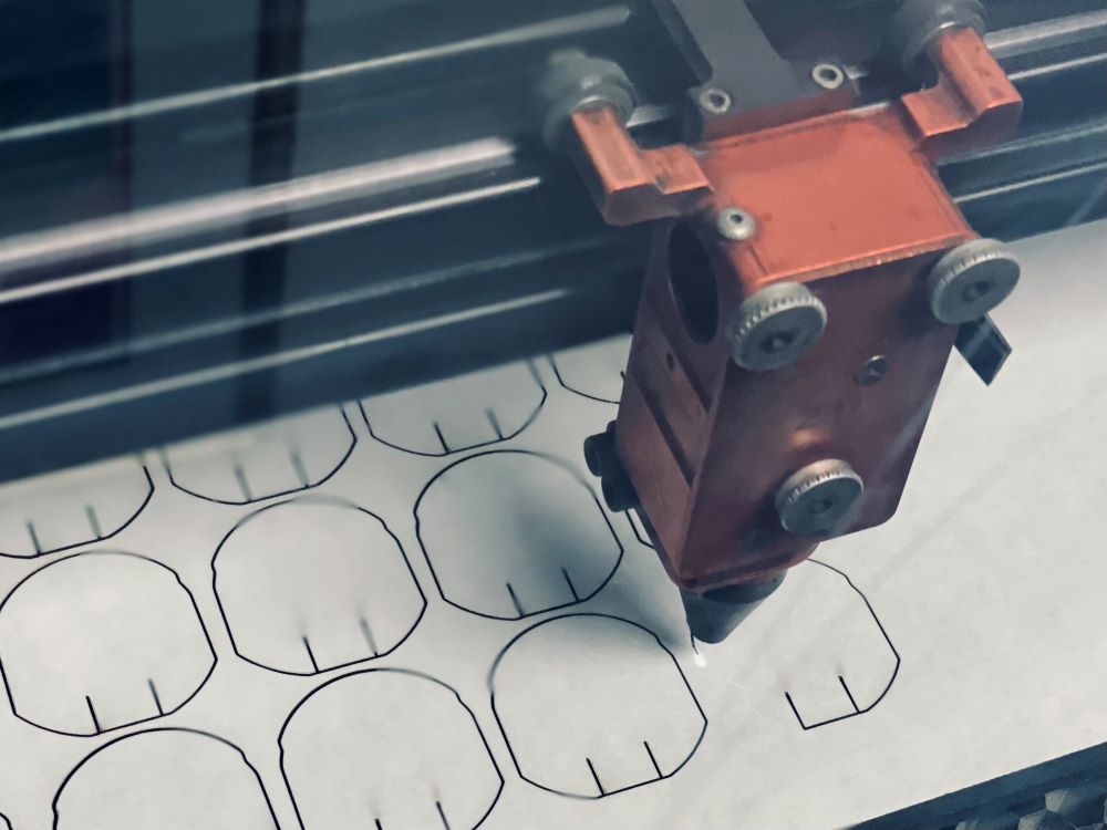 gasket prototyping laser cutting