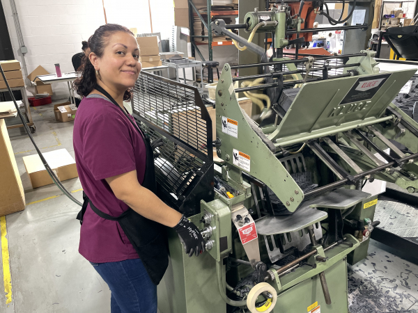 Sheet fed die cutting